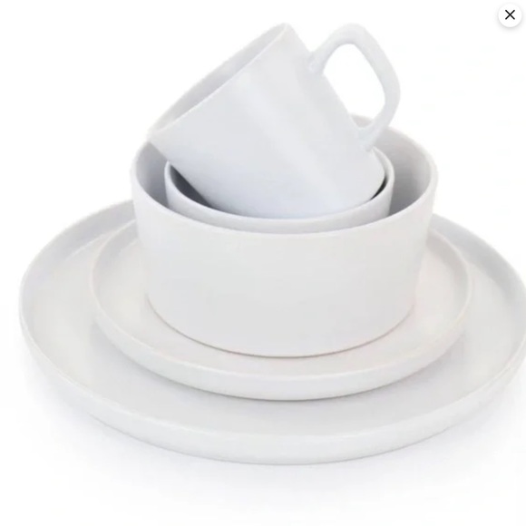 New 5 pcs Set Stoneware Luxmatte Dinnerware plate mug bowl Elama - Picture 8 of 10